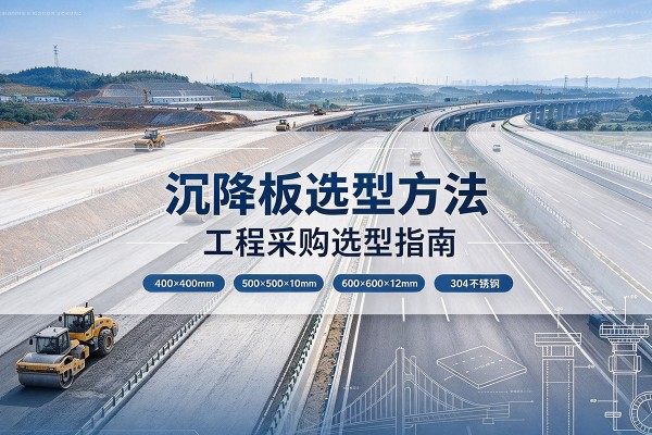 沁阳沉降板选择方法