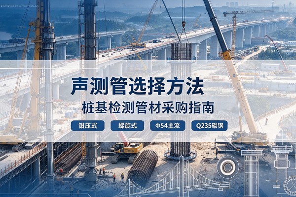 沁阳声测管选型标准