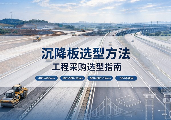 沁阳沉降板选择方法