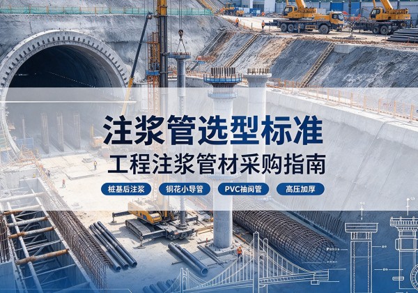 沁阳注浆管选型标准